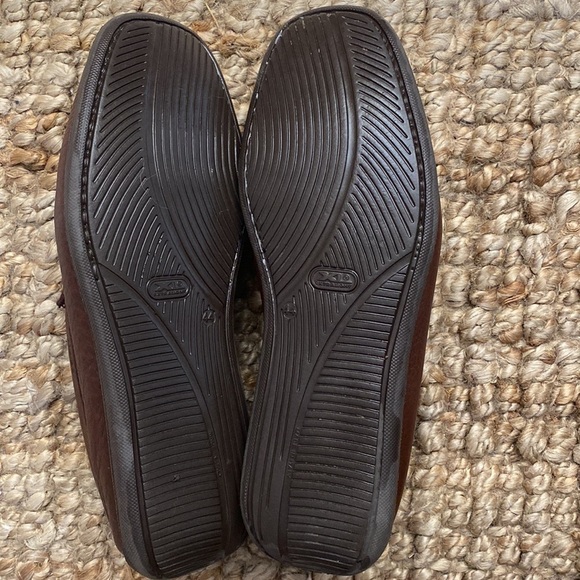 Frau FX Men’s 44 Leather Loafer Slip On 
contrast stitching driving shoe Italy - Picture 4 of 7